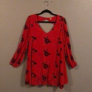 Free people long sleeve tunic